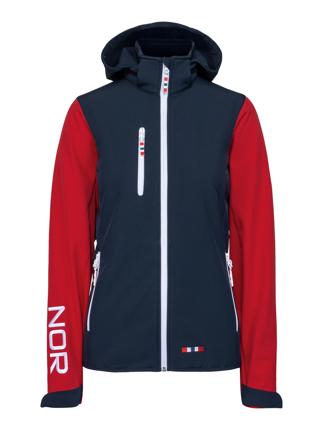 Softshelljakke Clique NOR Hoody Softshell Jacket W Dame – uten trykk – Marineblå