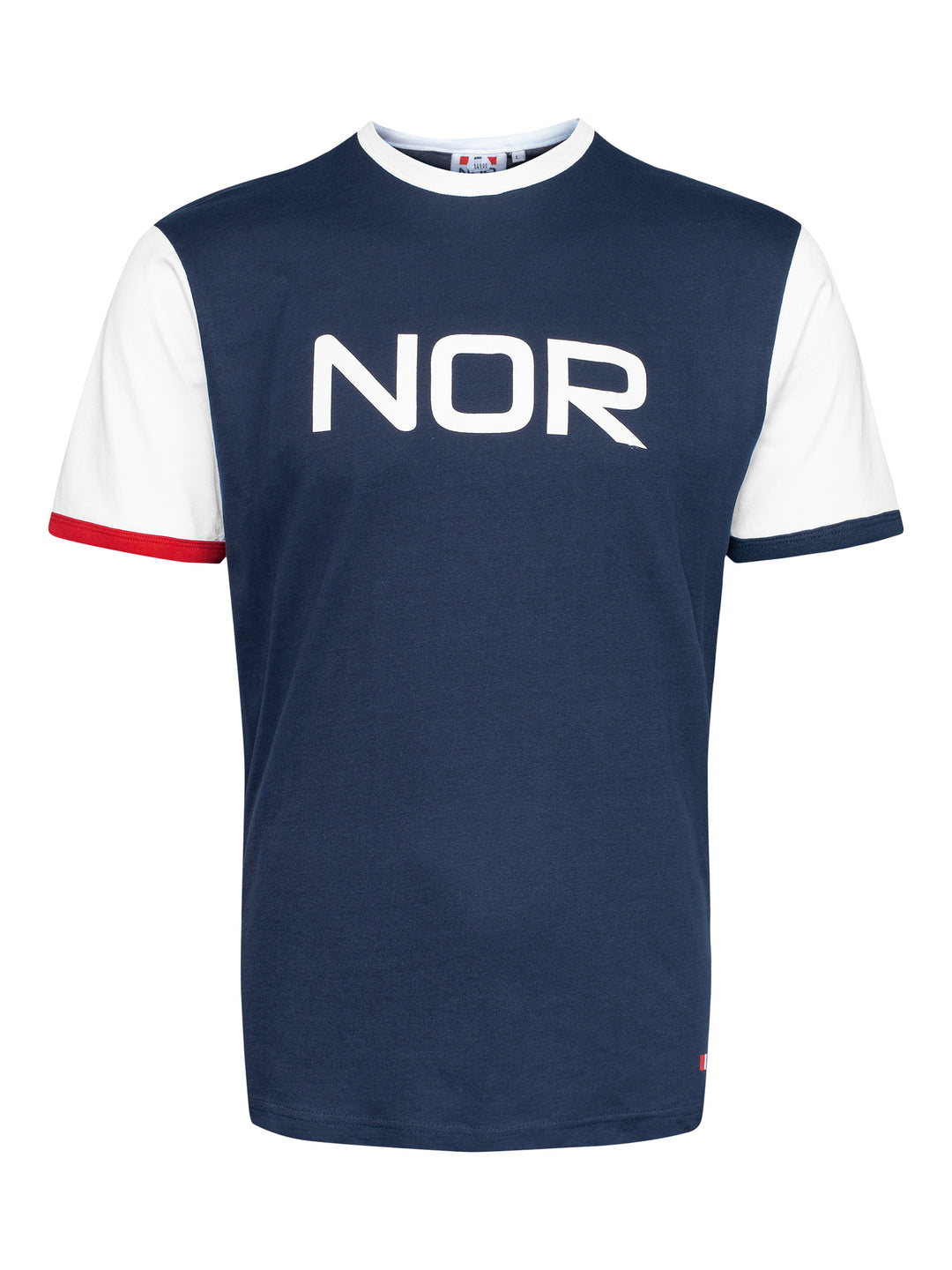 T-skjorte Clique NOR Nome Unisex – uten trykk – Marineblå