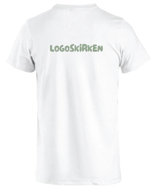 T-skjorte Herre Barneglede Logoskirken