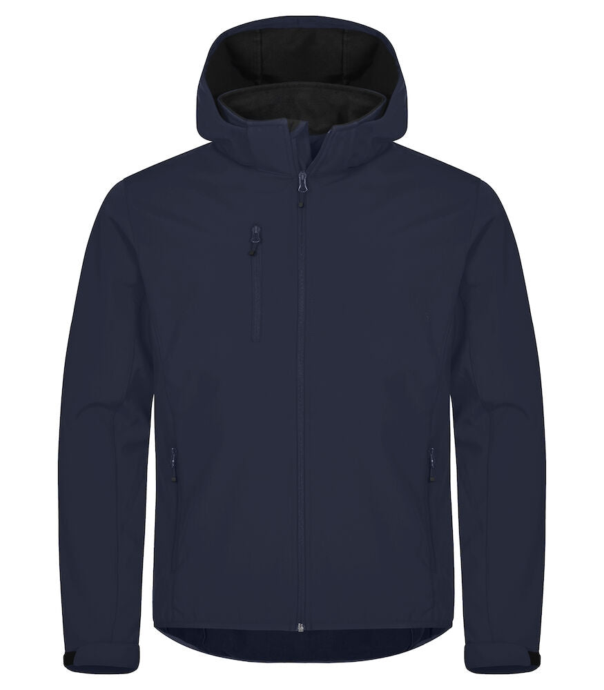 Classic Softshell Herre med hette uten logo