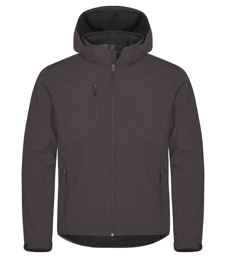 Classic Softshell Herre med hette uten logo