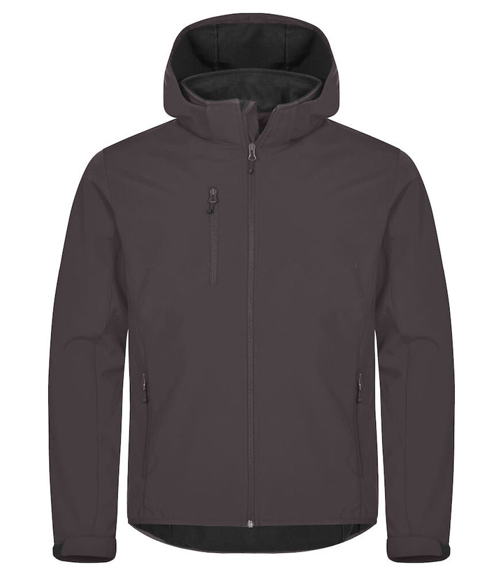 Classic Softshell Herre med hette uten logo