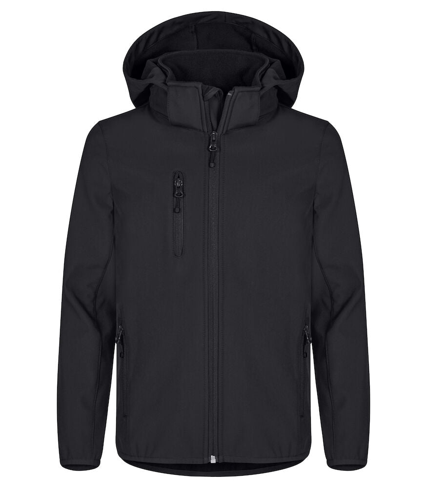 Classic Softshell med hette Junior uten logo