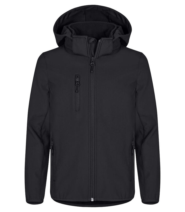 Classic Softshell med hette Junior uten logo