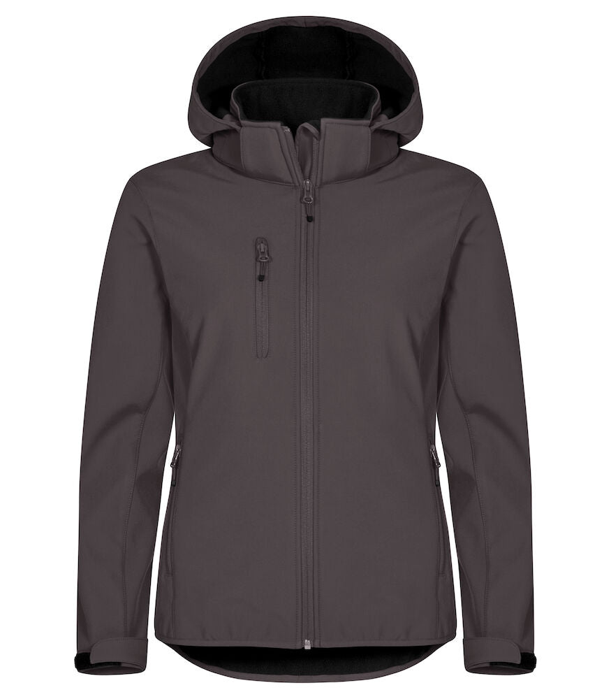 Classic Softshell med hette Dame uten logo