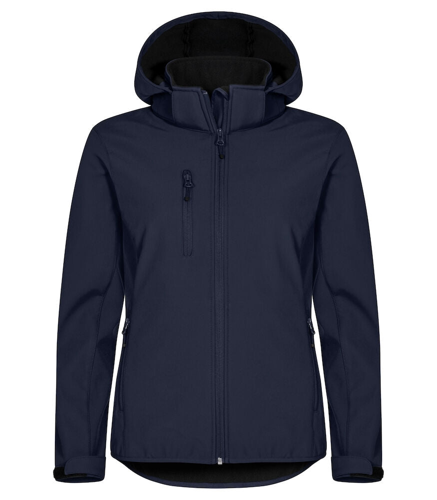 Classic Softshell med hette Dame uten logo