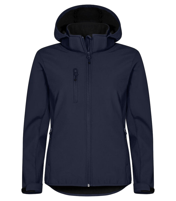 Classic Softshell med hette Dame uten logo
