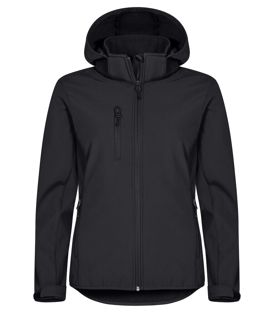 Classic Softshell med hette Dame uten logo