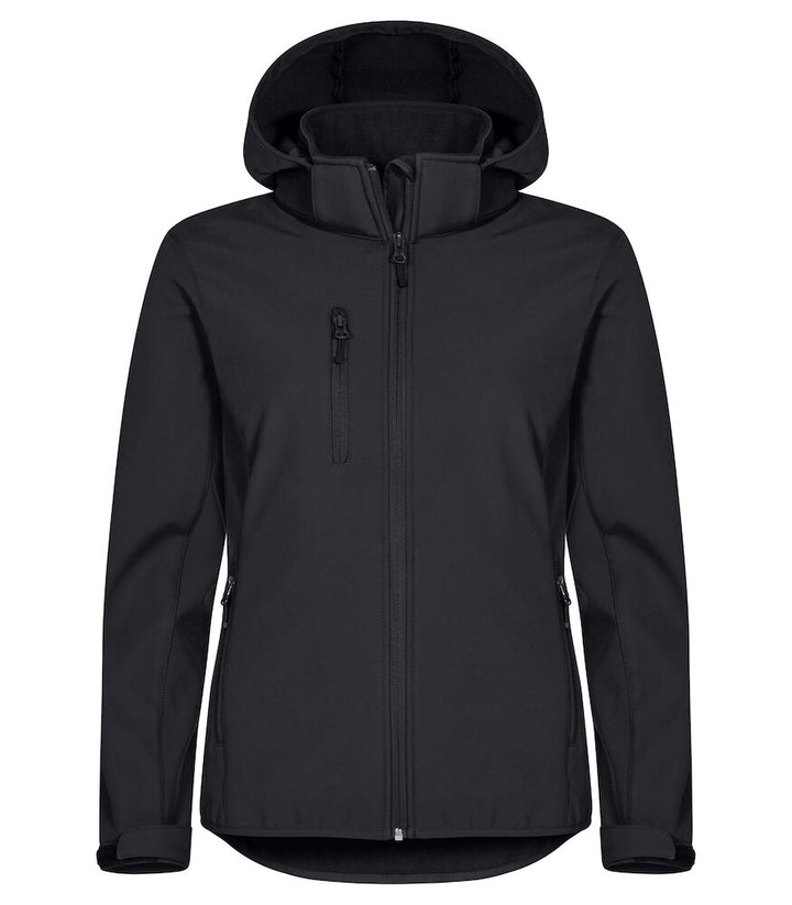 Classic Softshell med hette Dame uten logo