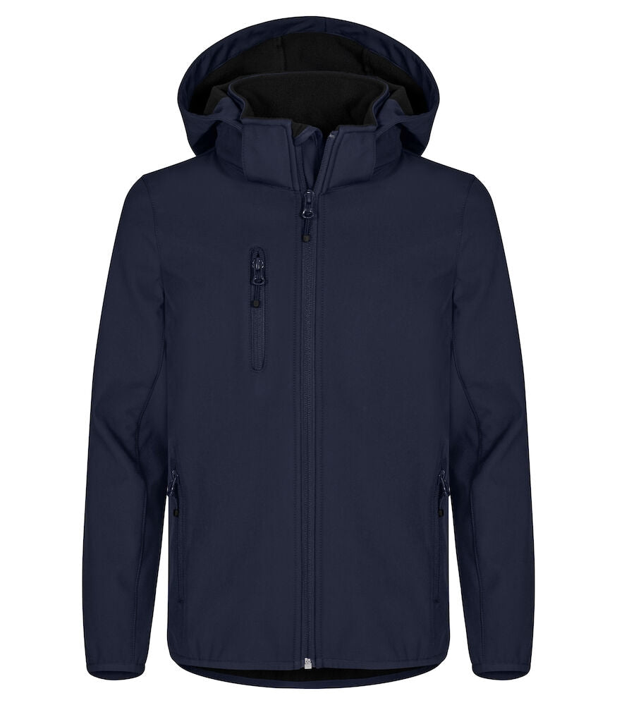 Classic Softshell med hette Junior uten logo