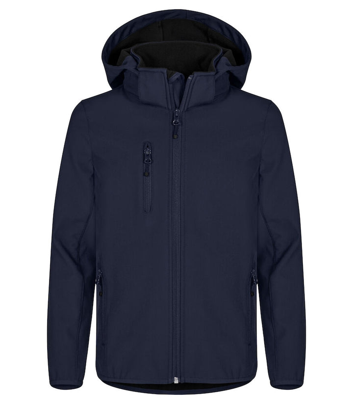 Classic Softshell med hette Junior uten logo