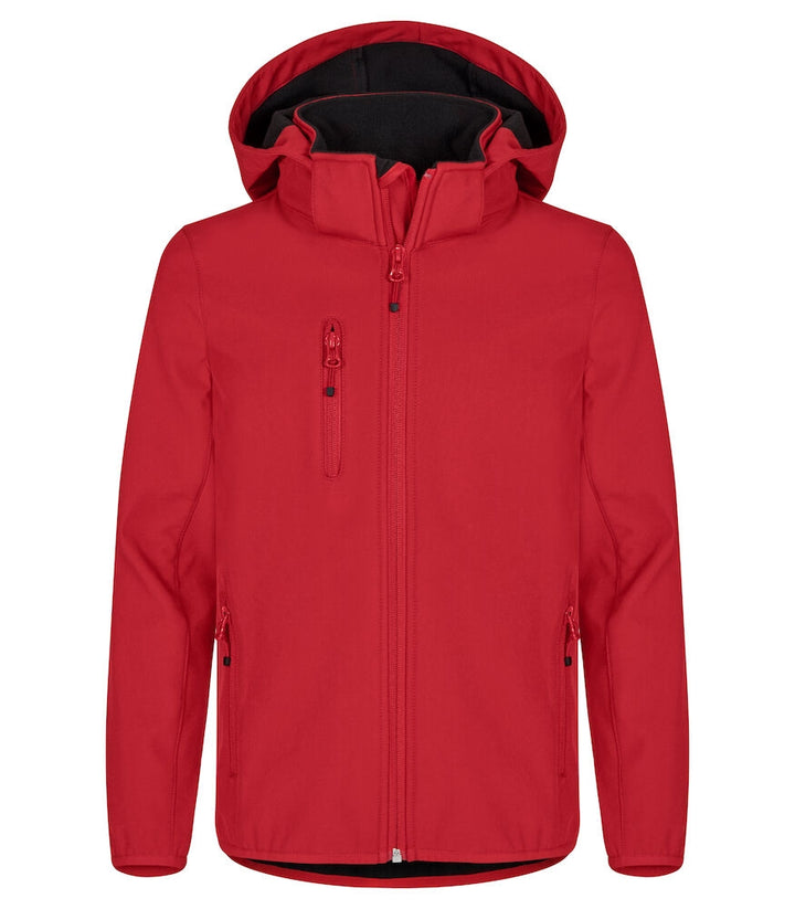 Classic Softshell med hette Junior uten logo