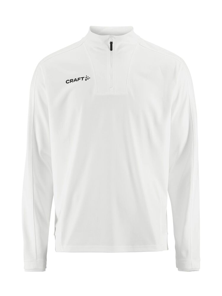 Evolve 2.0 Half Zip Herre – Hvit