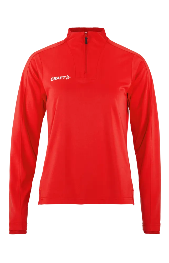 Evolve 2.0 Half Zip Dame – Rød