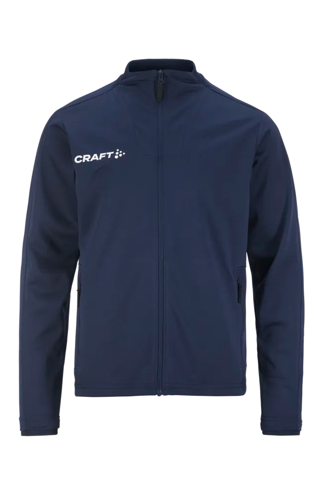 Evolve 2.0 Full Zip Jacket Junior – Marineblå
