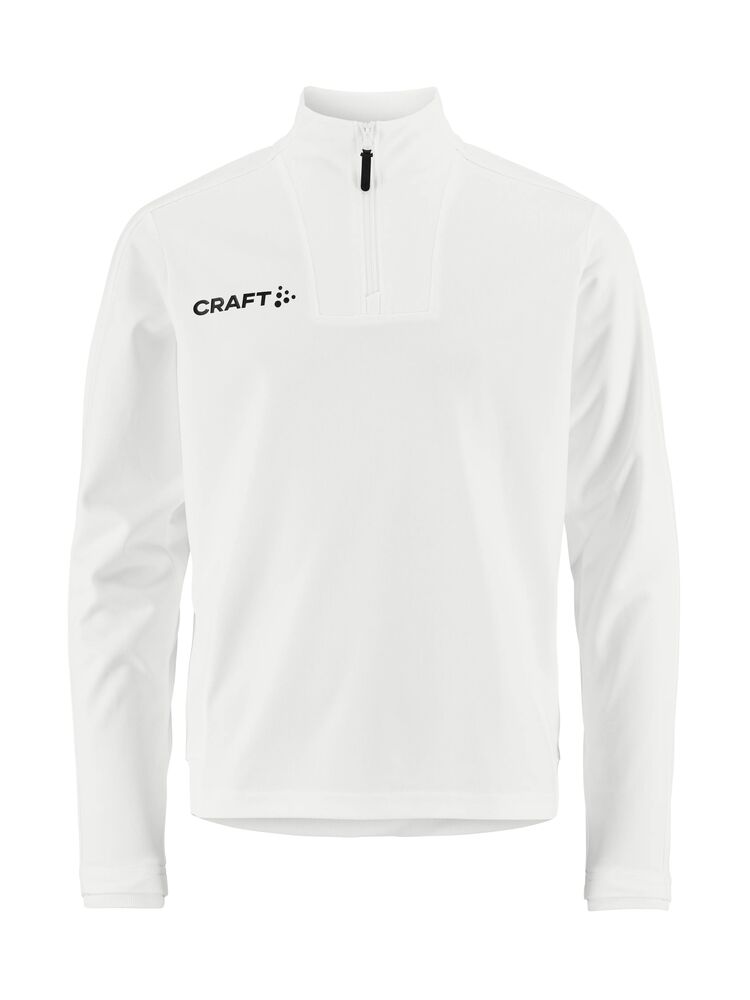 Evolve 2.0 Half Zip Junior – Hvit