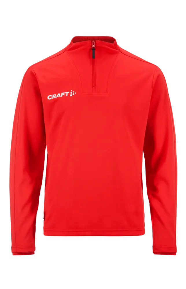 Evolve 2.0 Half Zip Junior – Rød
