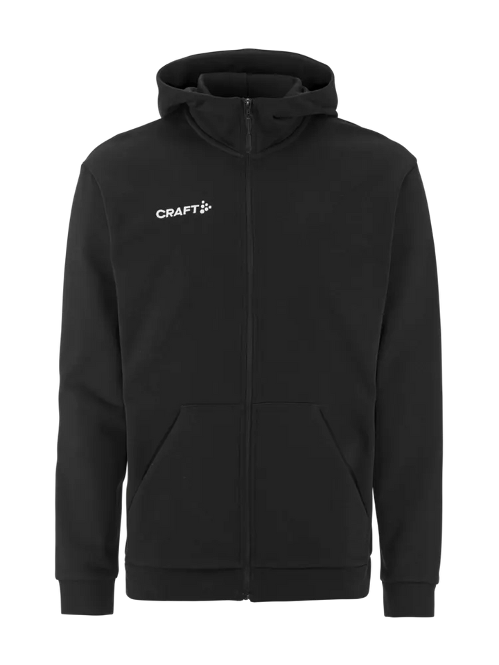 Community 2.0 Logo Fz Hoodie Herre – Sort