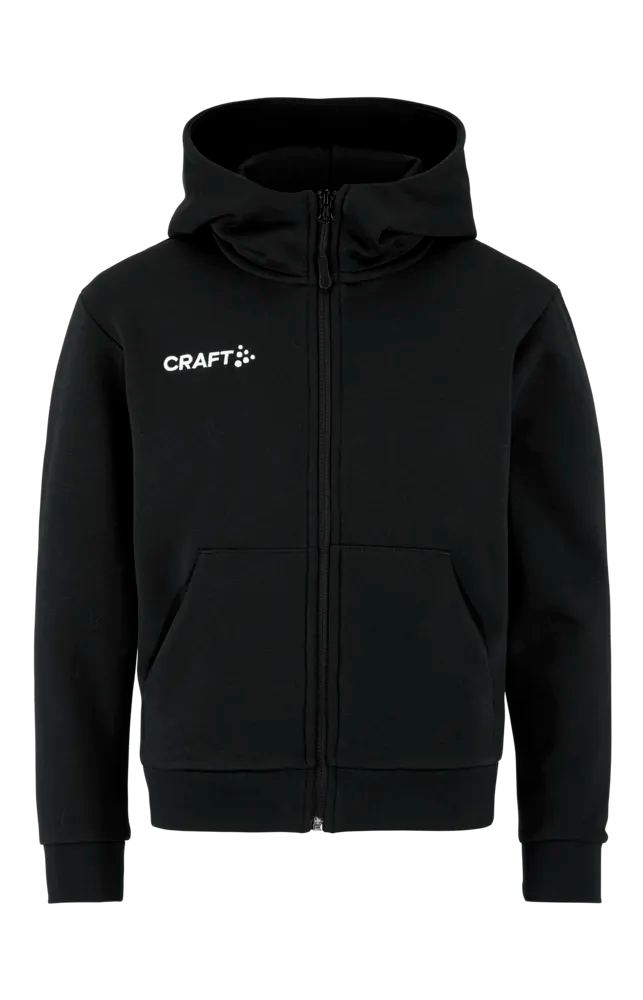 Community 2.0 Logo Fz Hoodie Junior – Sort