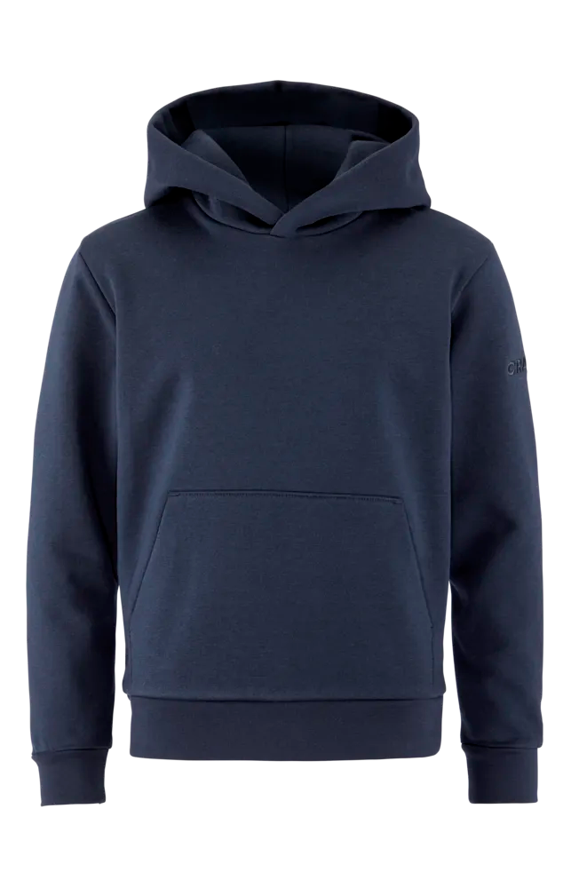 Community 2.0 Hoodie Junior – Marineblå