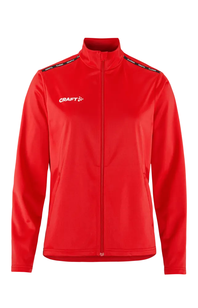Squad Go Fz Jacket Dame – Bright red