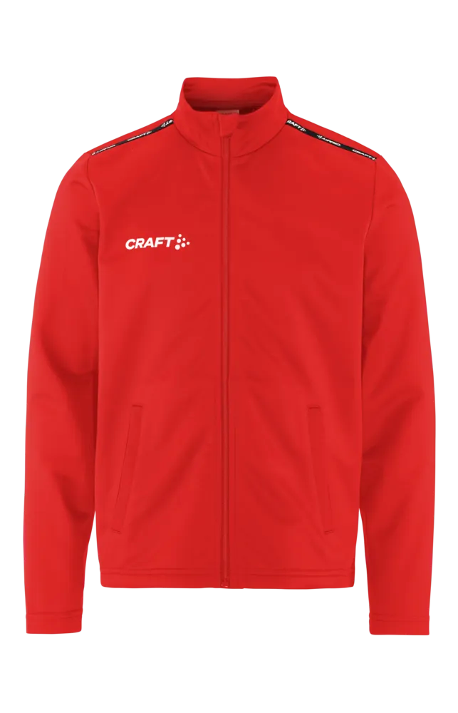 Squad Go Fz Jacket Junior – Bright red