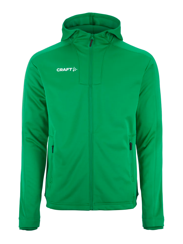 Evolve 2.0 Brushed Hood Jacket Herre – Grønn