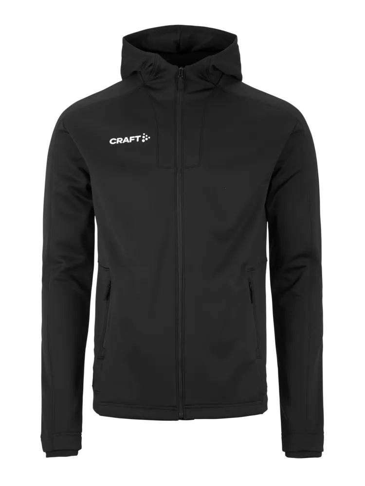 Evolve 2.0 Brushed Hood Jacket Herre – Sort