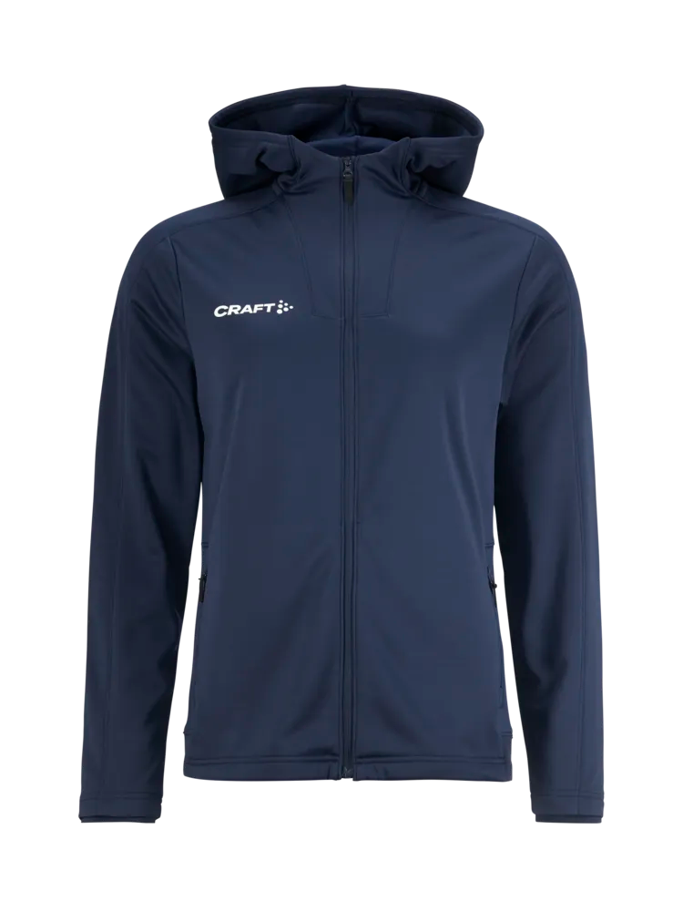 Evolve 2.0 Brushed Hood Jacket Dame – Marineblå
