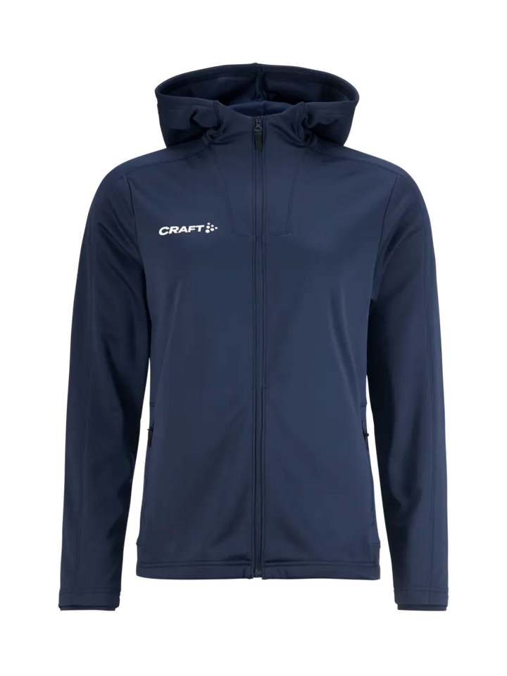 Evolve 2.0 Brushed Hood Jacket Dame – Marineblå