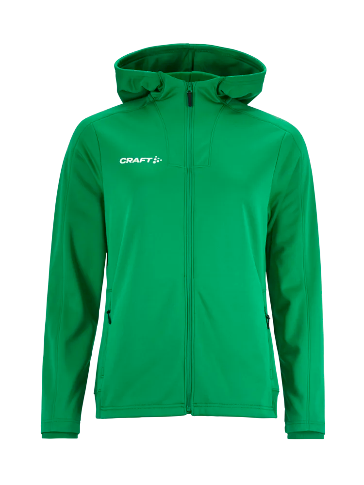 Evolve 2.0 Brushed Hood Jacket Dame – Grønn
