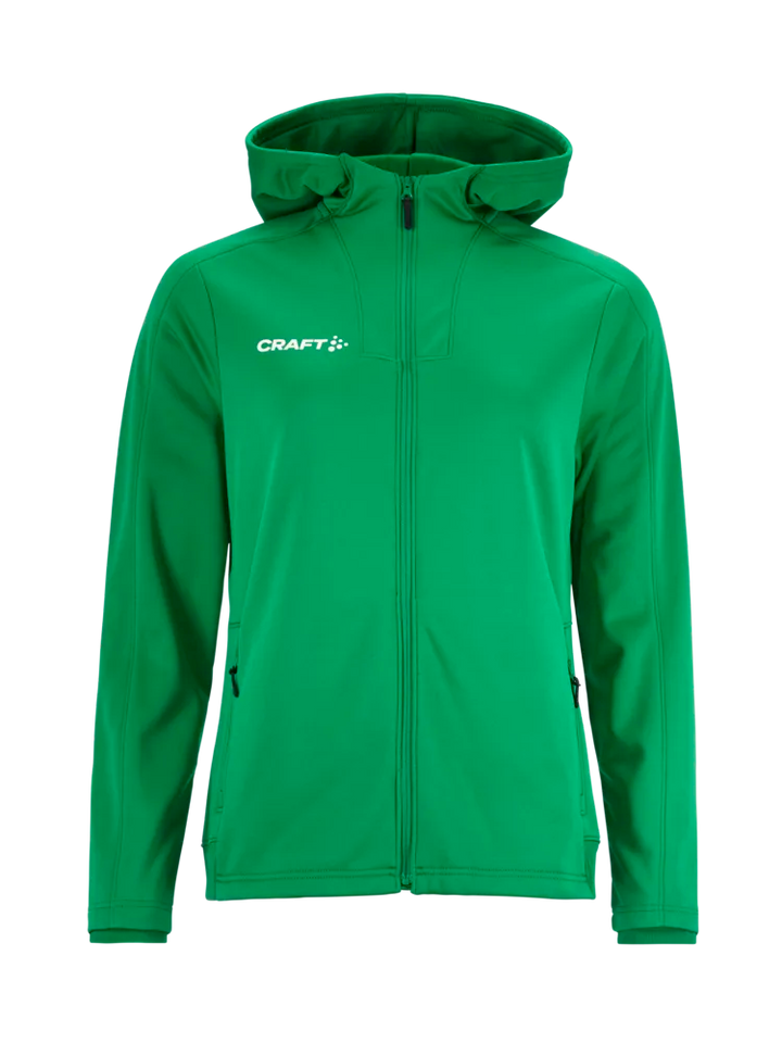 Evolve 2.0 Brushed Hood Jacket Dame – Grønn