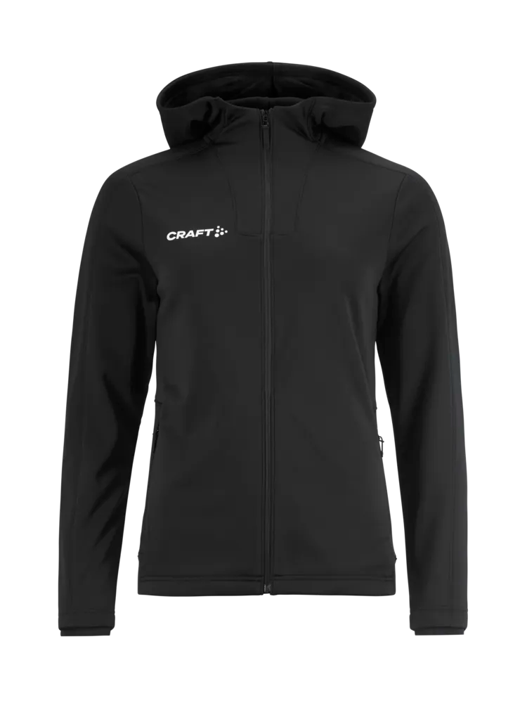 Evolve 2.0 Brushed Hood Jacket Dame – Sort