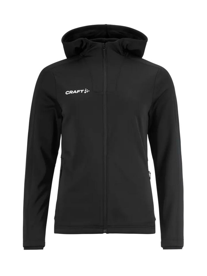Evolve 2.0 Brushed Hood Jacket Dame – Sort