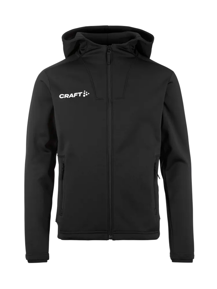 Evolve 2.0 Brushed Hood Jacket Junior – Sort
