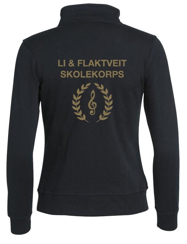Cardigan Dame Li og Flaktveit Skolekorps