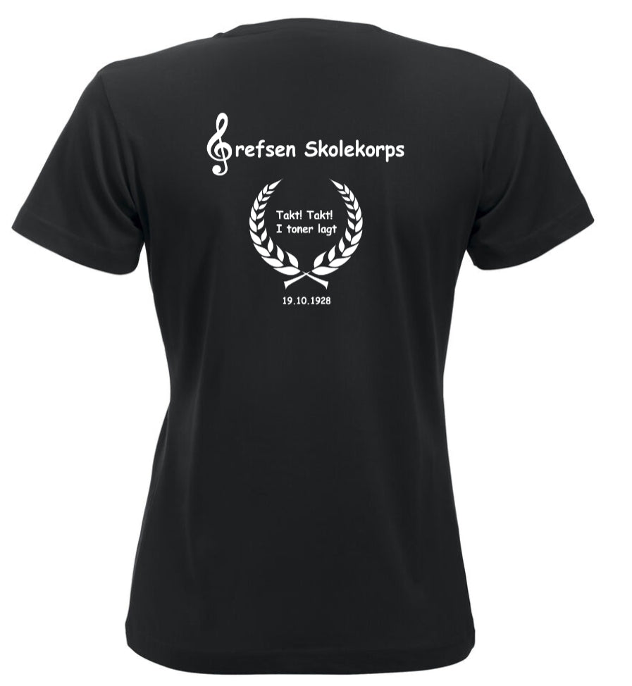 T-skjorte Dame Grefsen Skolekorps