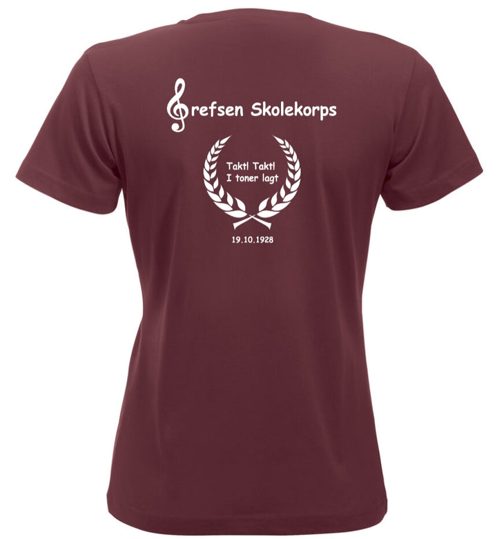 T-skjorte Dame Grefsen Skolekorps