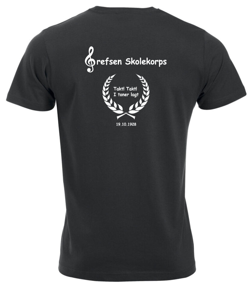 T-skjorte Herre Grefsen Skolekorps