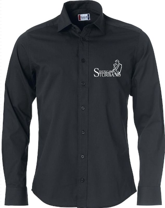 Skjorte Herre Regula med logo Haugaland Storband