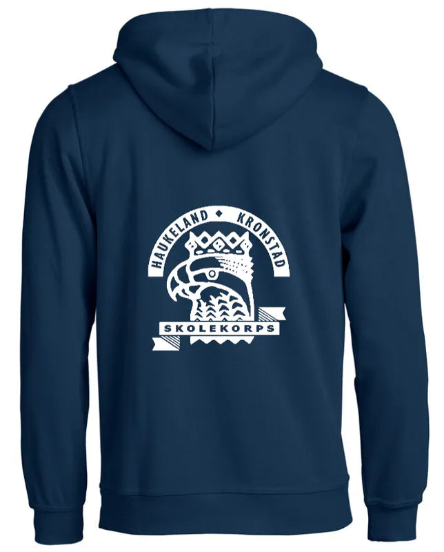 Hettegenser Basic Unisex Haukeland Kronstad Skolekorps