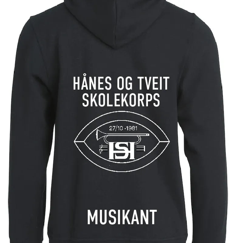 Hettegenser Junior Hånes og Tveit Skolekorps – bilde 1