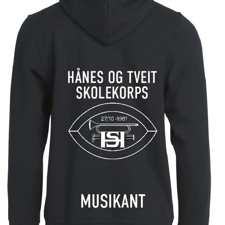 Hettegenser Unisex Hånes og Tveit Skolekorps – bilde 1