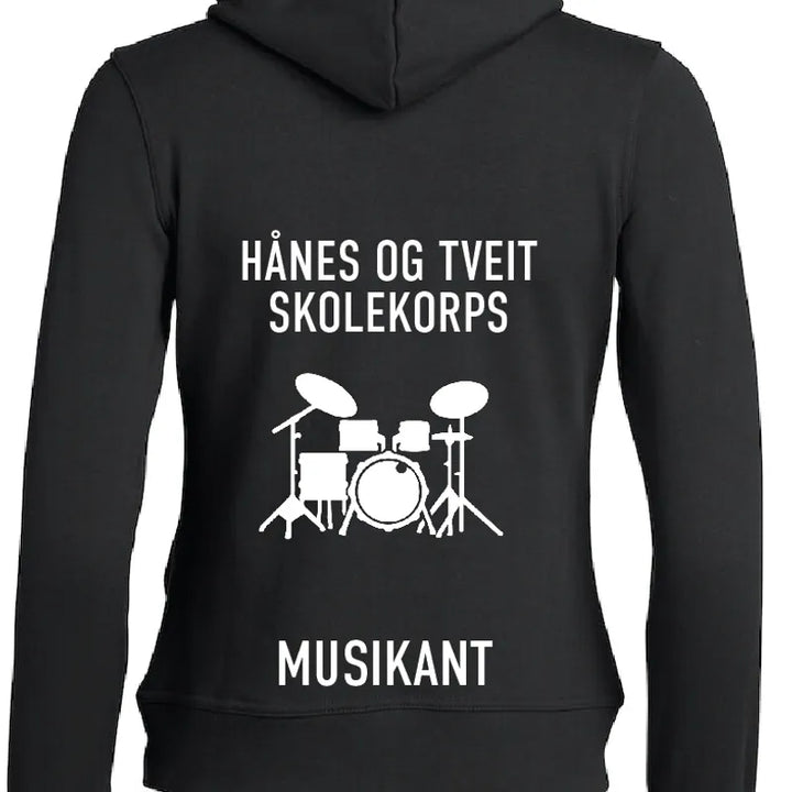 Hettejakke Dame Instrument + Musikant Hånes og Tveit Skolekorps – bilde 1