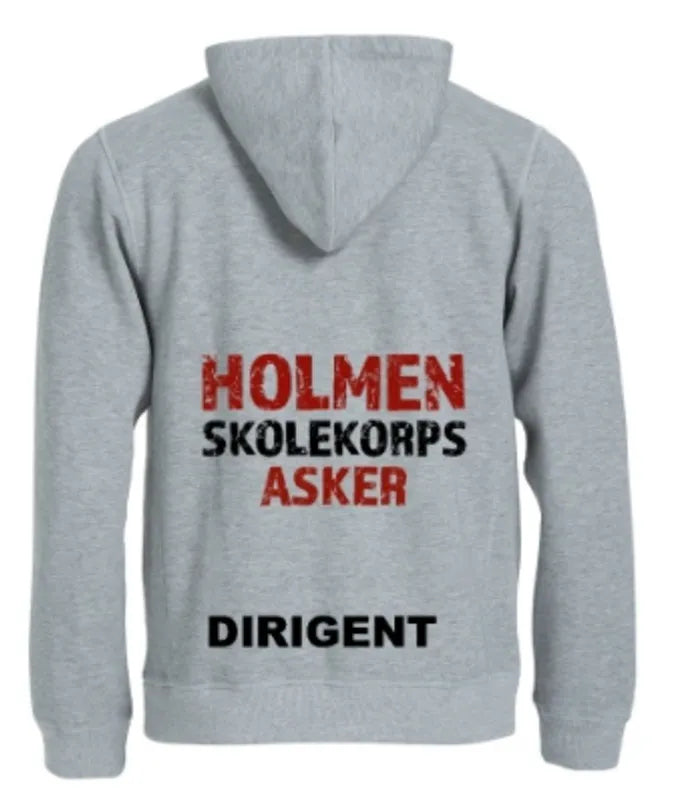 Hettejakke Dirigent Herre Holmen Skolekorps bakside