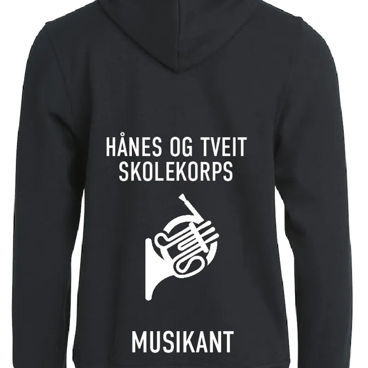 Hettejakke Herre Instrument + Musikant Hånes og Tveit Skolekorps – bilde 1