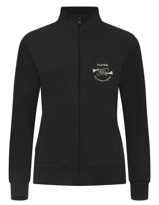 Cardigan Basic Dame Hurdal Flis &amp; Messingblås