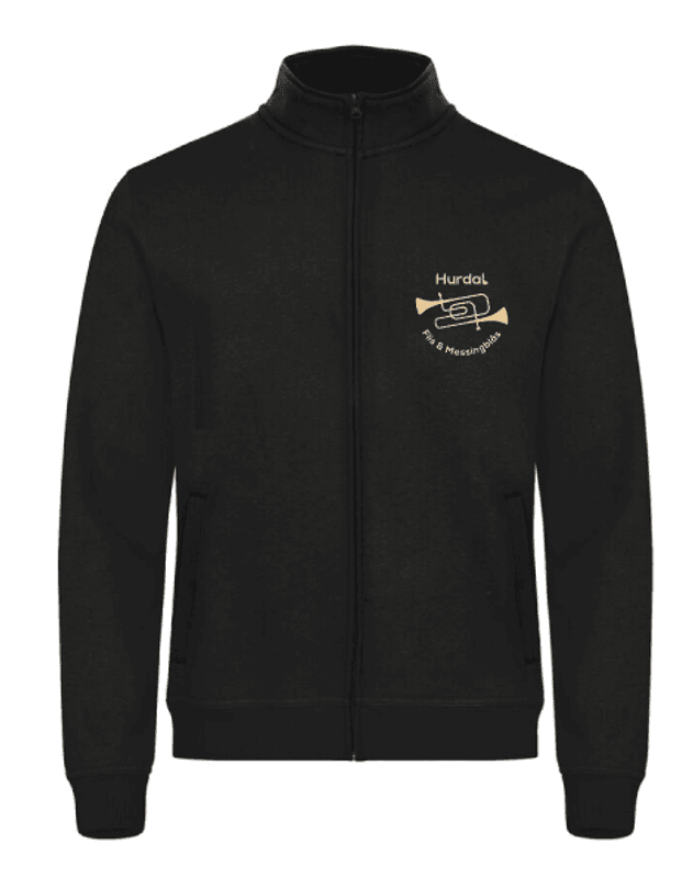 Cardigan Basic Herre Hurdal Flis &amp; Messingblås
