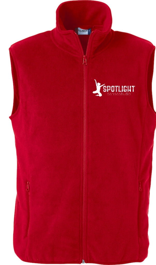Fleece Vest Unisex Spotlight Dansestudio