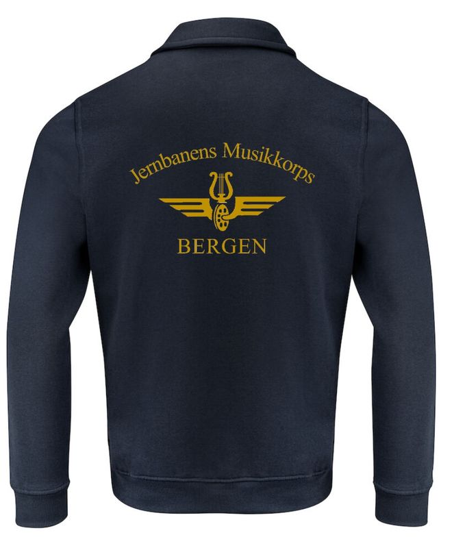 Pique-genser Unisex Jernbanens Musikkorps Bergen